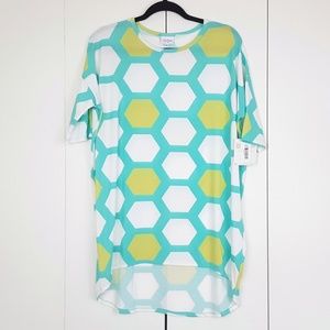 LuLaRoe Hexagon Loose Blouse Sz Small